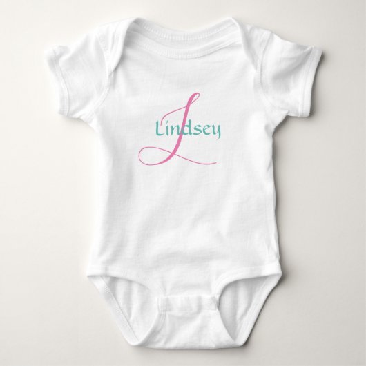 PERSONALISERENDE BABY Bodysuit (Voorkant)