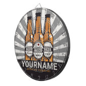 Personaliserende brouwerij voor bottelboten dartbord (Voorkant Rechts)