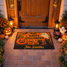 PERSONALISERENDE HALLOWEEN Deurmat – Binnen/Buiten