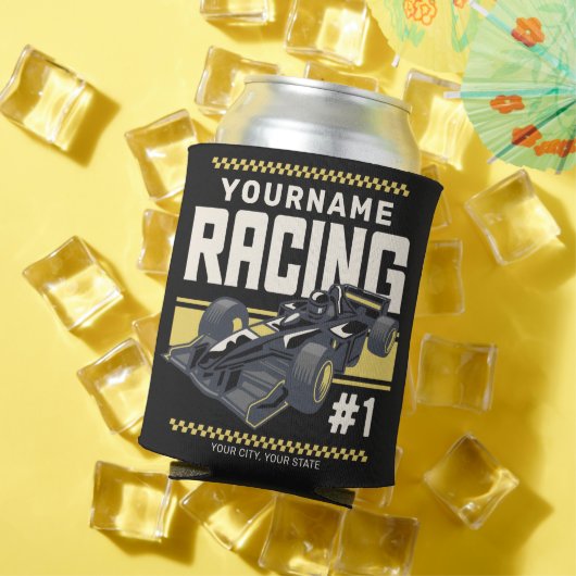 Personaliseringsteam Fast Race-autorijstuurprogram Blikjeskoeler (Insitu Zomer)