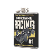 Personaliseringsteam Fast Race-autorijstuurprogram Heupfles (Links)