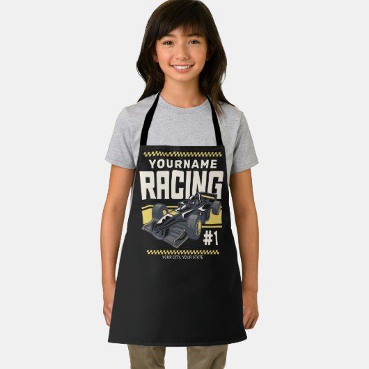 Personaliseringsteam Fast Race-autorijstuurprogram Schort (Insitu)