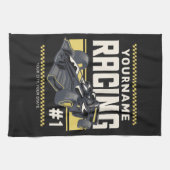 Personaliseringsteam Fast Race-autorijstuurprogram Theedoek (Horizontaal)