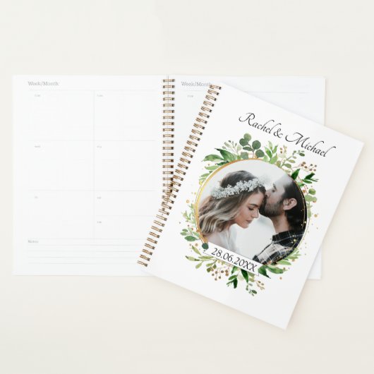 Personalisierbar Foto Hochzeit Planner (Display)