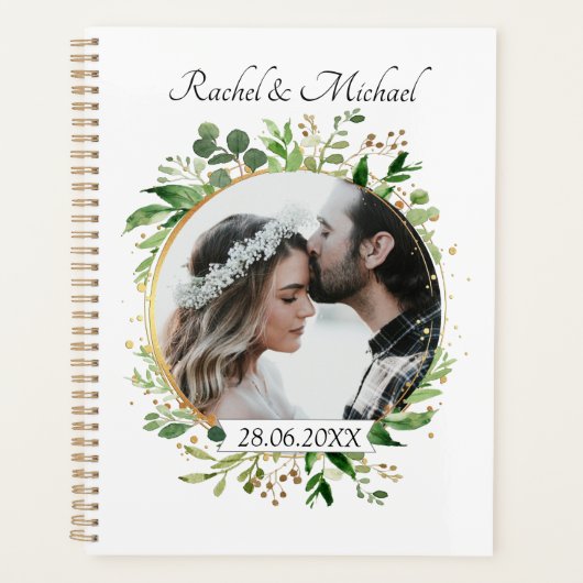 Personalisierbar Foto Hochzeit Planner (Voorkant)