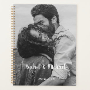 Personalisierbar Foto Schwarz Weiß Hochzeit