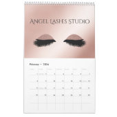 Personalisierbar Makeup Artist Eyelash Extensions Kalender (Feb 2026)