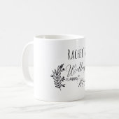 Personalisierbar- Wedding-Planning-Mug Koffiemok (Voorkant links)