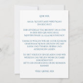 Personalisierbare Einladung Einschulung Junge Kaart (Achterkant)