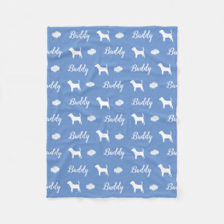 Personalisierte Decke für Beagle Freunde Fleece Deken