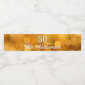 personalisierte Geburtstag Wasserflaschen Etikette Waterfles Etiket (Enkel label)