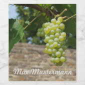 Personalisierte Weinflaschen Wijn Etiket (Enkel label)