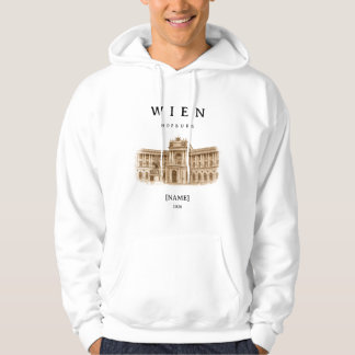 Personalisierte Wien Hofburg | Name & Jahr Hoodie