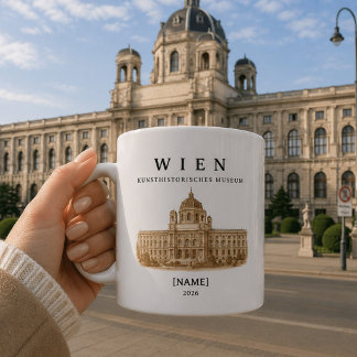 Personalisierte Wien Kunsthistorisches Museum Koffiemok