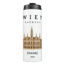 Personalisierte Wien Rathaus | Name & Jahr