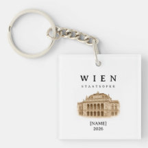 Personalisierte Wien Staatsoper | Name & Jahr