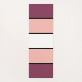 Personalisierte Yoga Matte mit Herz & Wunschtext Yogamat (Achterkant)