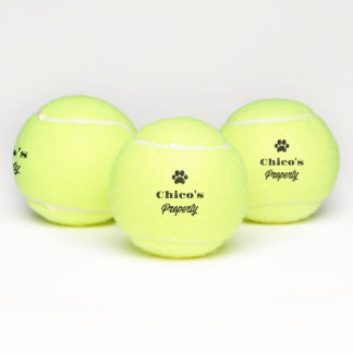 Personalisierter humorvoller Hundeball Tennisballen
