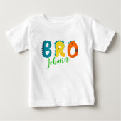 Personalisiertes BRO Baby T-shirt (Voorkant)