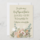 Personalizable Wedding Invitation (Devant)