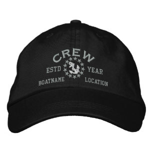 Personalizable YEAR and Names Crew Yacht Flag Pet