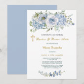 Personalizada para bautizo y primer cumpleaños kaart (Voorkant / Achterkant)