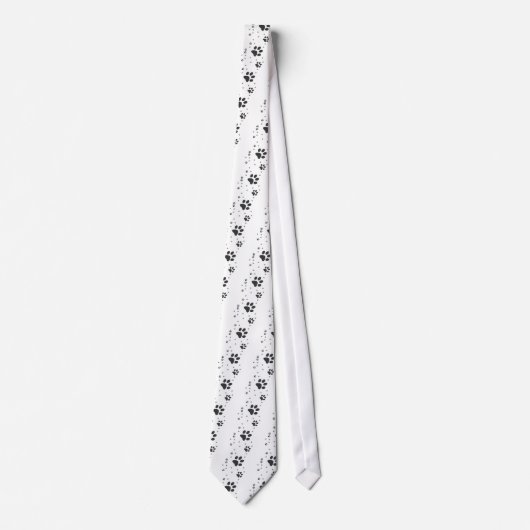 Personalizados com patinhas escuras stropdas (Voorkant)