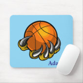 Personalize Basketball Dragon Claw Muismat (Met muis)