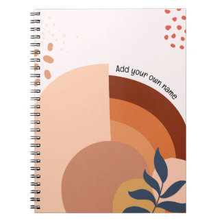 PERSONALIZE BOHO Notebook Notitieboek