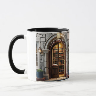 Personalize Bookstore Theme Coffee Mug