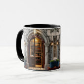Personalize Bookstore Theme Coffee Mug (Devant gauche)