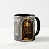 Personalize Bookstore Theme Coffee Mug (Devant droit)