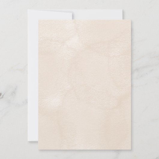 Personalize brown rustic flower weding Invitation (Dos)