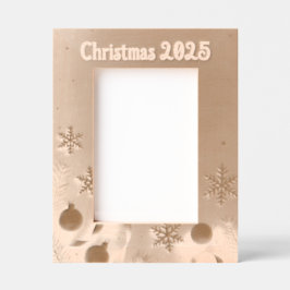 Personalize Christmas Laser Etched Picture Frame Gegraveerde Lijstjes