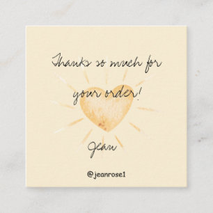 Personalize Contactkaartje