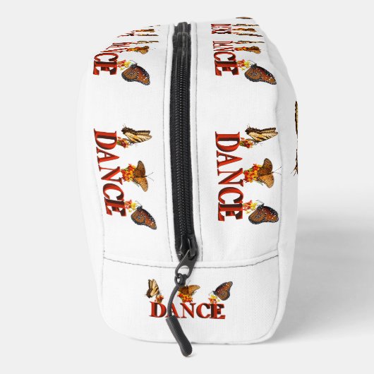 Personalize Dance sign with butterflies  Toilettasje (Rechts)