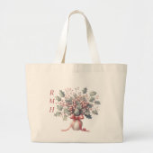 Personalize December Holly Tote Bag (Devant)