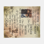 Personalize Fleece Deken (Voorkant (Horizontaal))