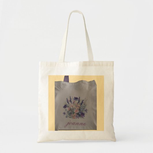personalize floral tote (Voorkant)