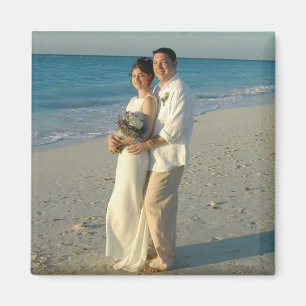 PERSONALIZE FOTO BESPAAR DE DATUM MAGNEET