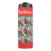 Personalize Hibiscus Flowered Thermosbeker (Voorkant)