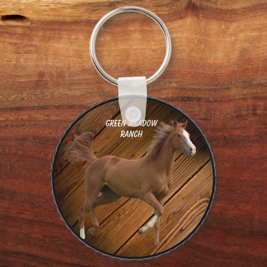 PERSONALIZE HORSE SLEUTELHANGER (Voorkant)