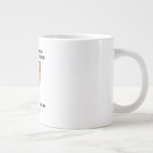 PERSONALIZE IT - JUMBO White 20 oz PMC SEAL Mok (Rechts)
