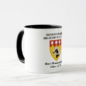 PERSONALIZE IT - WITTE PMC SEAL Mok met BLK Trim (Voorkant links)