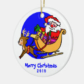 PERSONALIZE KIND KERAMISCH ORNAMENT (Links)