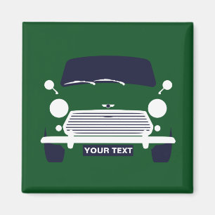 PERSONALIZE KLANT KLASSIEK MINI COOPER CAR MAGNEET