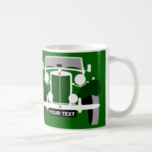 PERSONALIZE MG TD-SPORTCAR KOFFIEMOK