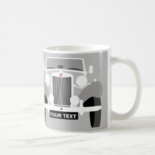 PERSONALIZE MG TD-SPORTCAR KOFFIEMOK