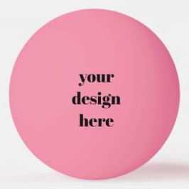 Personalize or Customize  Pingpongballen
