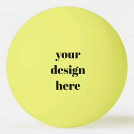 Personalize or Customize  Pingpongballen